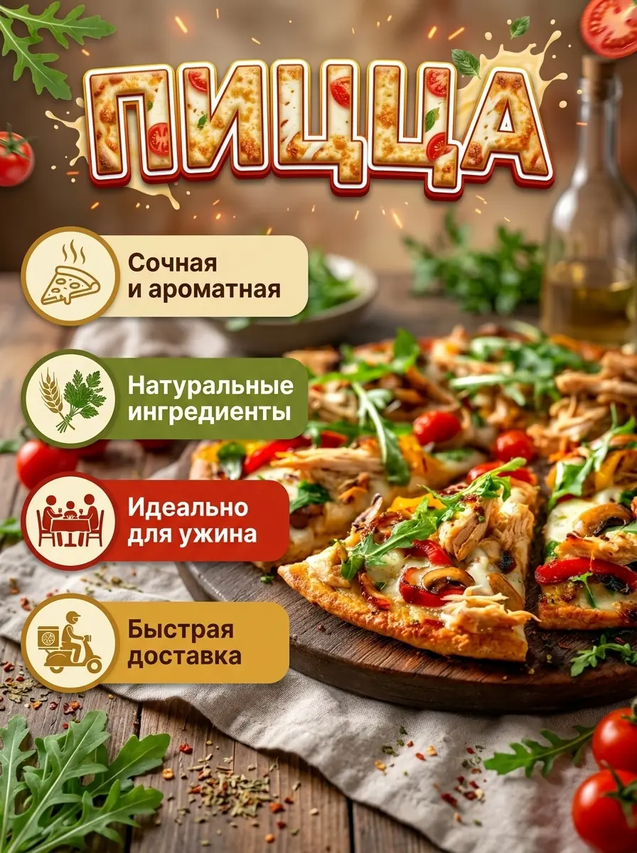 Карточка товара — пицца