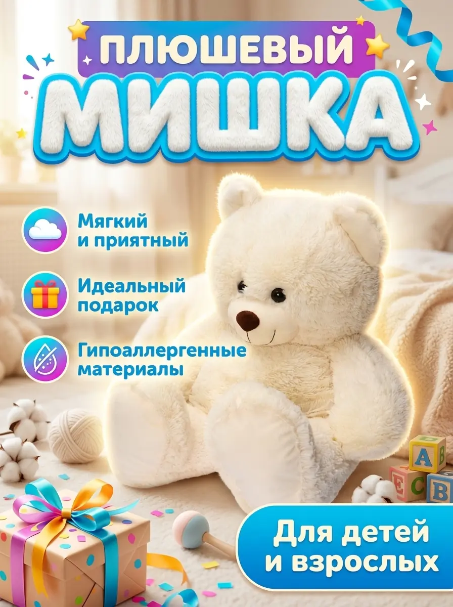 Карточка товара — плюшевый мишка