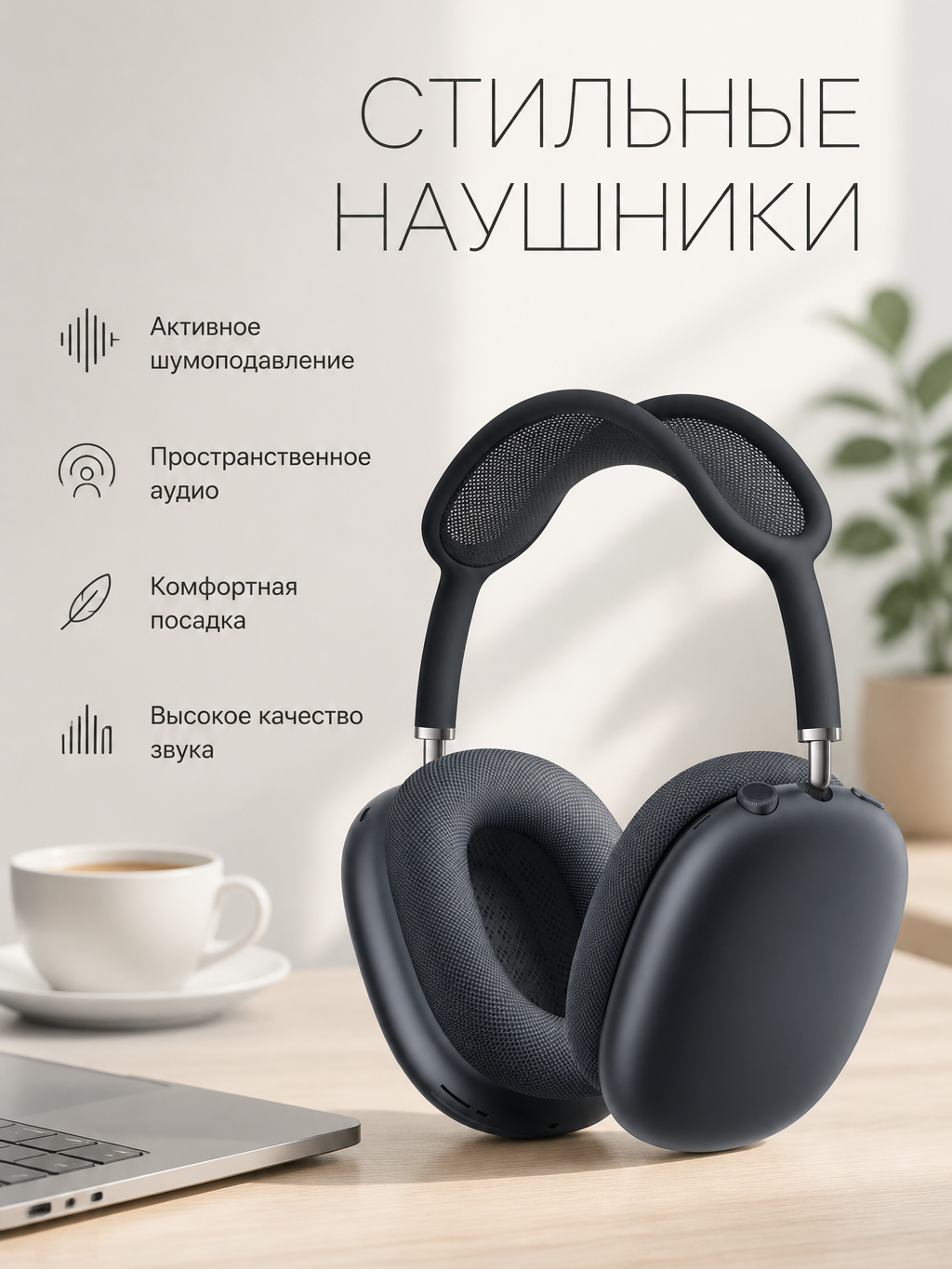 Стильные наушники
